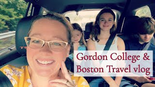GORDON COLLEGE || BOSTON || GLOUCESTER TRAVEL VLOG