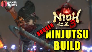 Nioh 3 – The NINJUTSU SPAM Build Guide