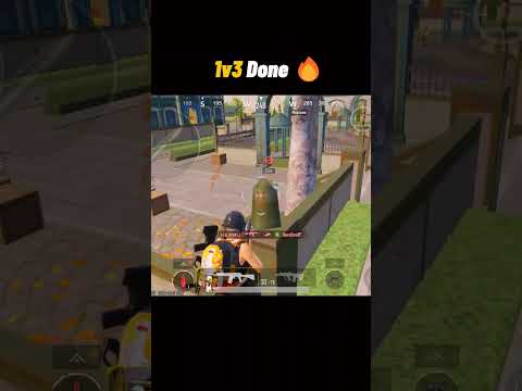 Bgmi 1v3 Clutch Done 🔥 | Bgmi Short #bgmi #bgmiclutch #pubgfunny #bgmimemes #1v3 #pubg  #bgis