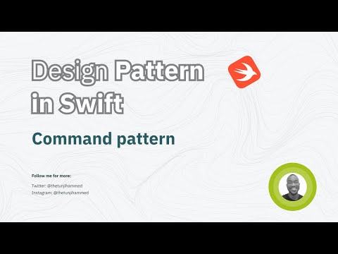 Design patterns in Swift | Command design pattern