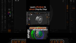 zBrush Tutorial for Beginners #cg #3dmodeling #zbrush #3danimation #3d #lowpoly