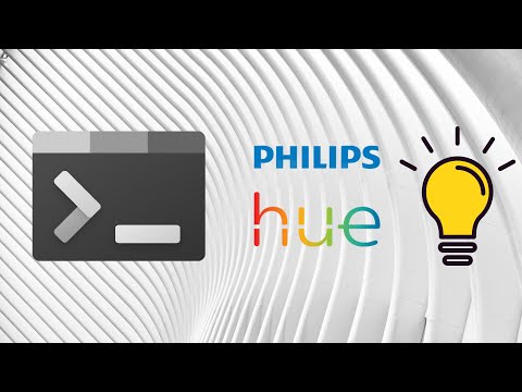 How to Control Phillips Hue from the command line on PC using huecli- Automate Phillips Hue!!