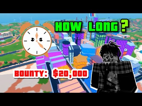 HOW LONG WILL IT TAKES ME TO EARN $20,000 BOUNTY IN ROBLOX JAILBREAK?