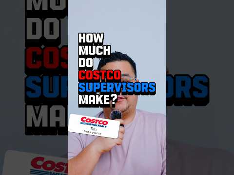 🛒 How much do Costco Supervisors make? #costco #jobsearch #salary #salarytransparency #jobseekers