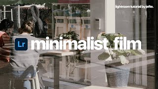 Minimalist Film. | FREE DNG (NO PASSWORD NEEDED) | Lightroom Tutorials with free Lightroom Preset