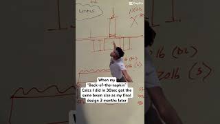 SD calcs are OP #structuralengineering  #practicalengineering #engineeringlife