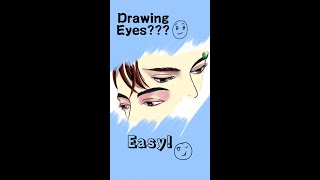 Don't Be Afraid To Draw Eyes! #shorts | Eyes Tutorial Drawing Easy | Roy's Illust