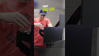 Upgrade your space with a dual monitor arm setup #monitor #dualmonitor