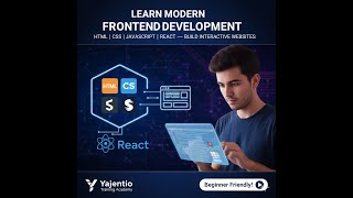 Frontend Development Tutorial | HTML, CSS, JavaScript & React for Beginners
