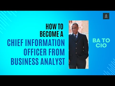 Journey from a BA to a CIO #cio #career #itbusinessanalyst #banking #role #informationtechnology