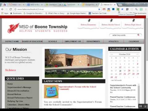 Share to Classroom Tutorial - Part 1