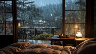 【6M】 Light Rain Sounds🌧️ | Come in to the bed and close your eyes to feel the rain😴
