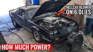 Dodge Hellcat Supercharger on 6.0L LS: DYNO RESULTS!