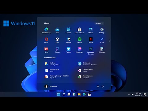 Windows 11 looks and features