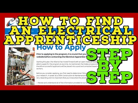 How to find an electrical apprenticeship! - 💵💵Union electrician/apprentice💵💵 - The Electrical Guide