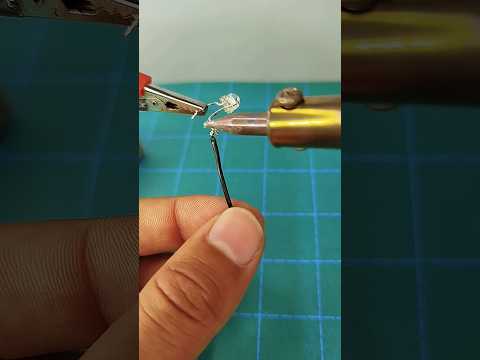 Making a miniature flashlight