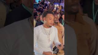 Kenneth Sims. Jr. ring walk     #DuarteSims