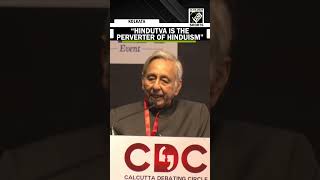 Congress’ Mani Shankar Aiyar calls “Hindutva is the perverter of Hinduism” at a debate in Kolkata