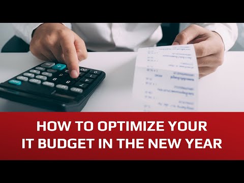 How to Optimize Your IT Budget in the New Year
