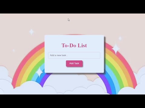 How to make a To-Do-List by using HTML CSS and Js. #coding #webdevelopment #webdevtutorial