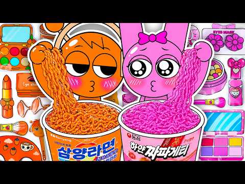 Paper DIY💖 Incredibox Sprunki Convenience Store MUKBANG ASMR🍜  PINKI Skincare Makeup Blind Box |Tana