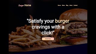 Html and CSS Landing page Full Responsive || #html #css  #webdevelopment #frontend