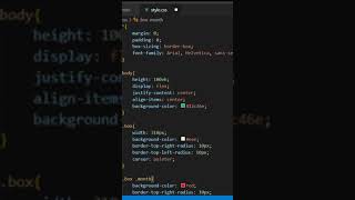 Creating Calendar Using HTML | Design of Calendar Project HTML 2023 #shorts .