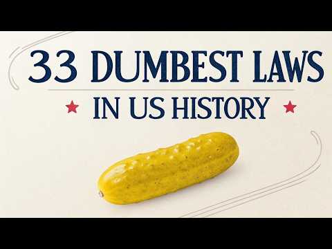 33 Dumbest Laws in US History - Try Not To Lose Your Mind!