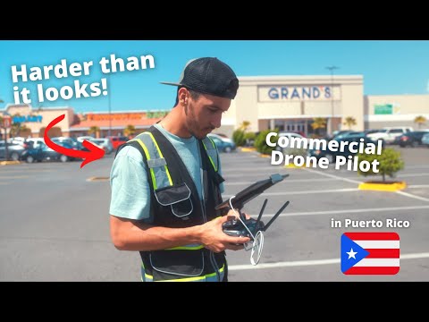Commercial Drone Pilot in Puerto Rico - Day In The Life (2022)