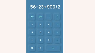 HTML CSS JavaScript Project: Build a Responsive Calculator with HTML, CSS, and JavaScript #htmlcssjs