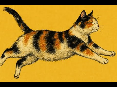 🌬️집중할때 듣는 고양이 로파이  Coding Lofi with Floating Cat Vibes | Slow Focus Beats for Study & Work | 4HOURS