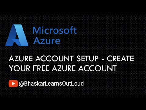 Azure Account Setup
