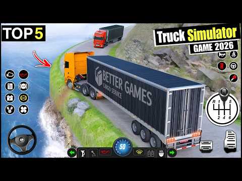 Top 5 High Graphics Truck Simulator Games | Realistic Mobile Game's Android & iOS 2026