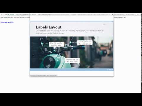 Launch a xAPI course in Scorm Cloud