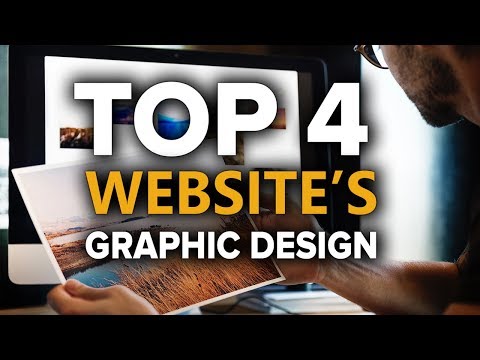 TOP 4 Best Graphic Design Websites FREE - Amazing Graphic Design