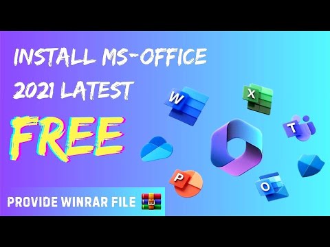 Download and Install MS Office 2021 | Life Time Free | Genuine Version