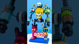 Making robot Sprunki Phase 8 with clay #diyrobot #robot #shorts #diy #clay