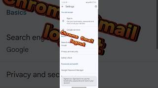 "Phone se Gmail Logout Kaise Kare in Chrome? 💥 Sabse Easy Tarika!"