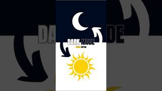 SIMPLE DARKMODE TOGGLE BUTTON USING HTML, CSS & JS #coding #tutorial #html #javascript #css