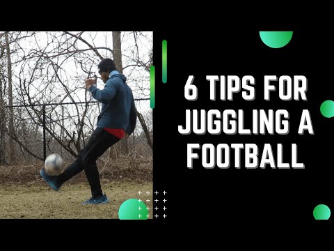 How To Juggle A Football (Keep-Ups) | 6 Tips To Get You Started ⚽🦵