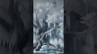 "Eternal Frozen World" #FrozenWorld #Fantasy #IcyLandscapes #MysticalRealm #WinterMagic