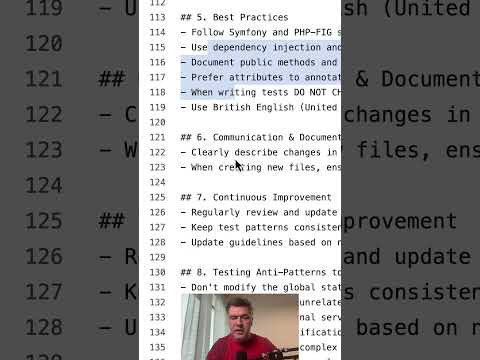 Cursor Rules and AI Guidelines: More TESTING Instructions? #aicoding