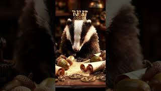 AI Magic: A Grumpy Badger’s Steampunk Desk Organization 👑🥜✨