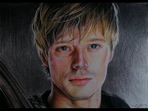 Speed drawing of #arthur #pendragon