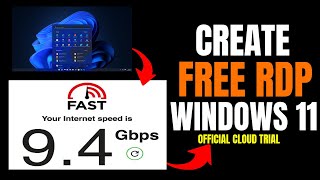 How to get Free RDP | Windows 11 & No Credit Card | Legit Trial Methods Only