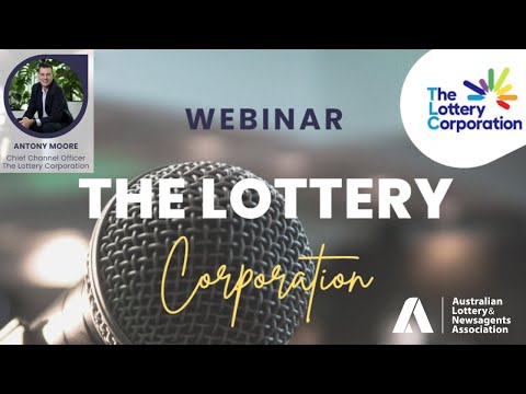 Webinar with Antony Moore from the Lottery Corporation