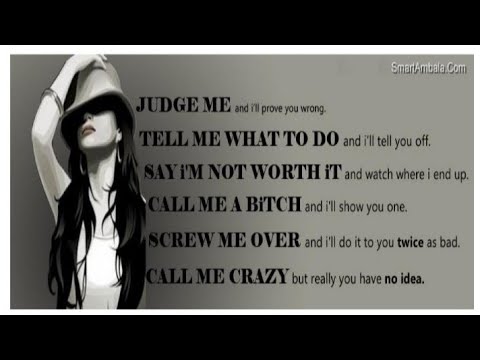 Girls Attitude Quotes #girlpower #girlsquotes #badassquotes