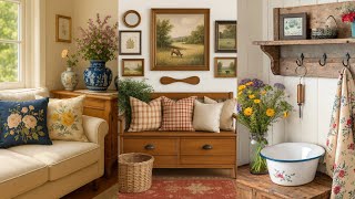 Simple and Budget-Friendly Vintage Farmhouse Decor Ideas for a Cozy Cottage Vibe