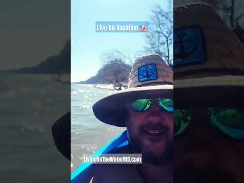 Live Like You Are On Vacation #waterfrontliving #southernmd #waterfrontlife