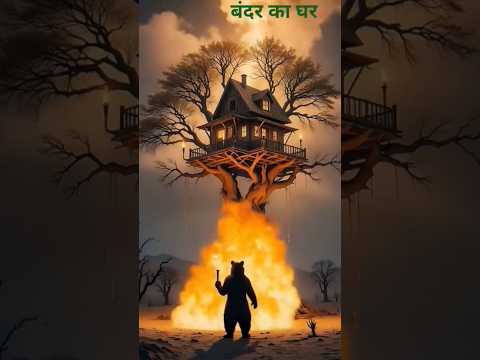 बंदर का घर और बच्चे#shorts #viral